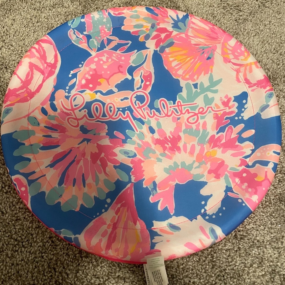 Large Lilly Pulitzer Frisbee